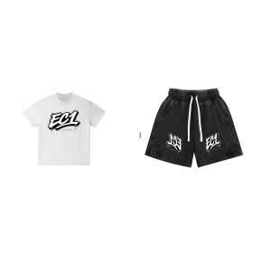EC1 Set EC1 Set — White Tee & Black Shorts